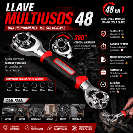LLAVE MULTIUSOS 48