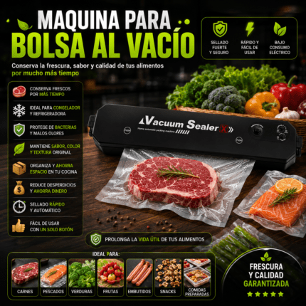 MAQUINA PARA BOLSA AL VACÍO