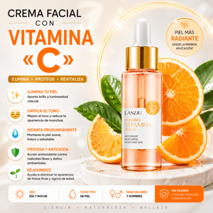 CREMA FACIAL CON VITAMINA "C"