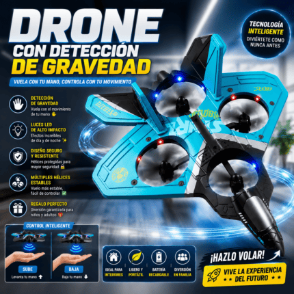 DRONE CON DETECCIÓN DE GRAVEDAD