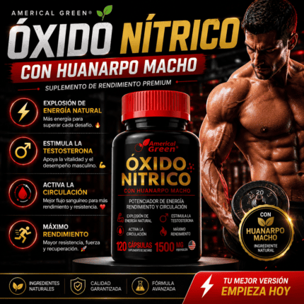 ÓXIDO NÍTRICO CON HUANARPO MACHO