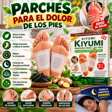 PARCHES PARA EL DOLOR DE LOS PIES